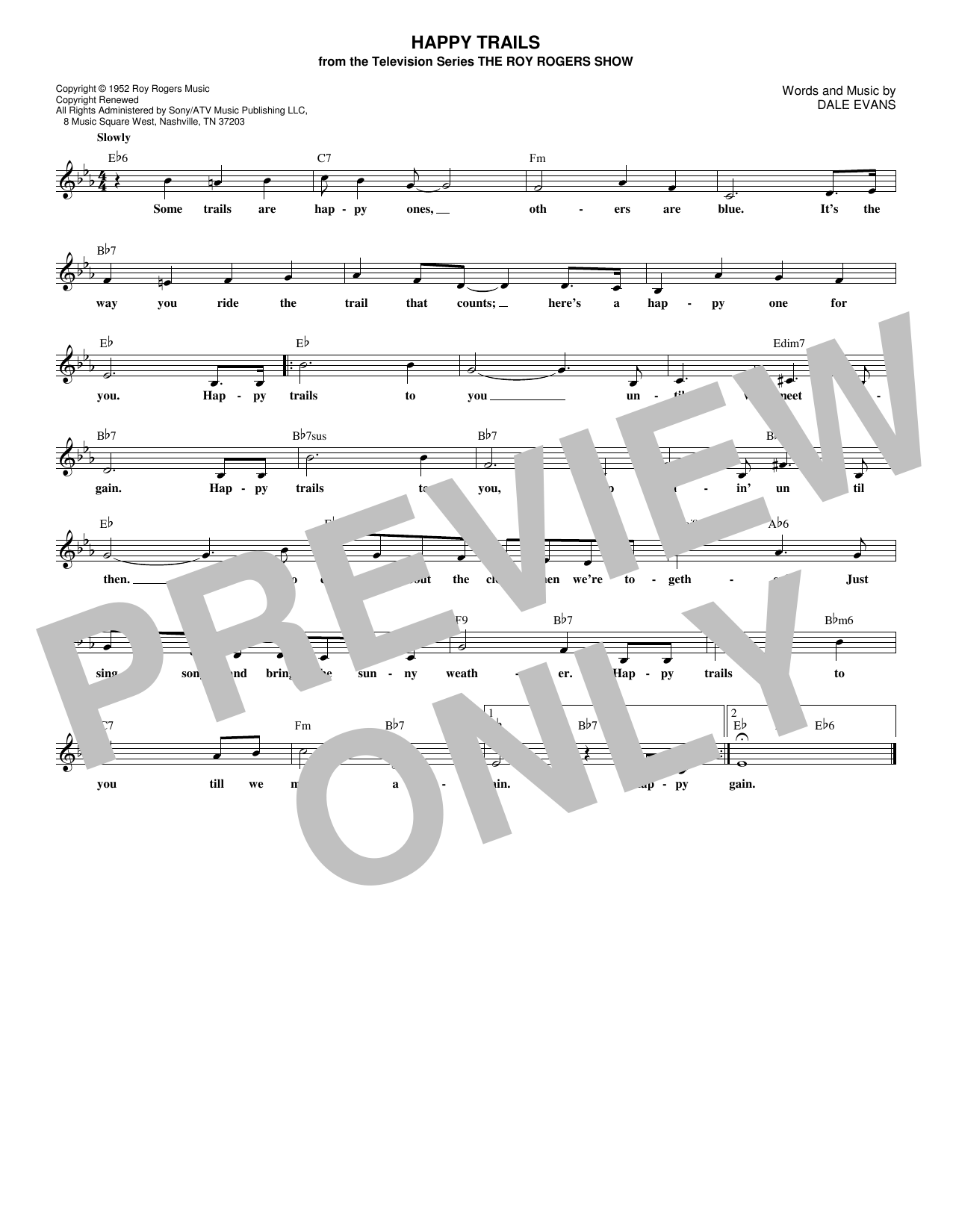 Produktbild zu: Happy Trails