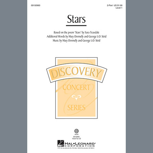 cover: Stars, George. L.O. Strid, Chor