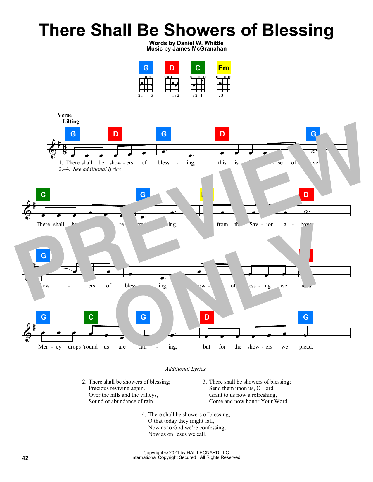 Produktbild zu: There Shall Be Showers Of Blessing