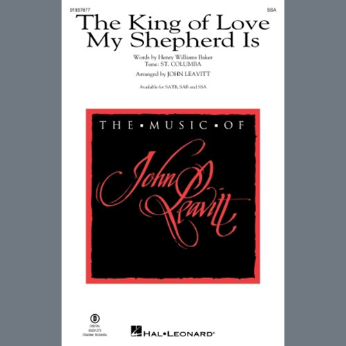 Produktbild zu: The King Of Love My Shepherd Is (arr. John Leavitt)