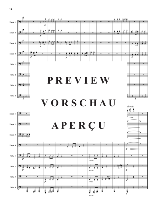 Product gallery: Page 15 of 21 Allegretto , , (Tuba-Ensemble, EEETTT)