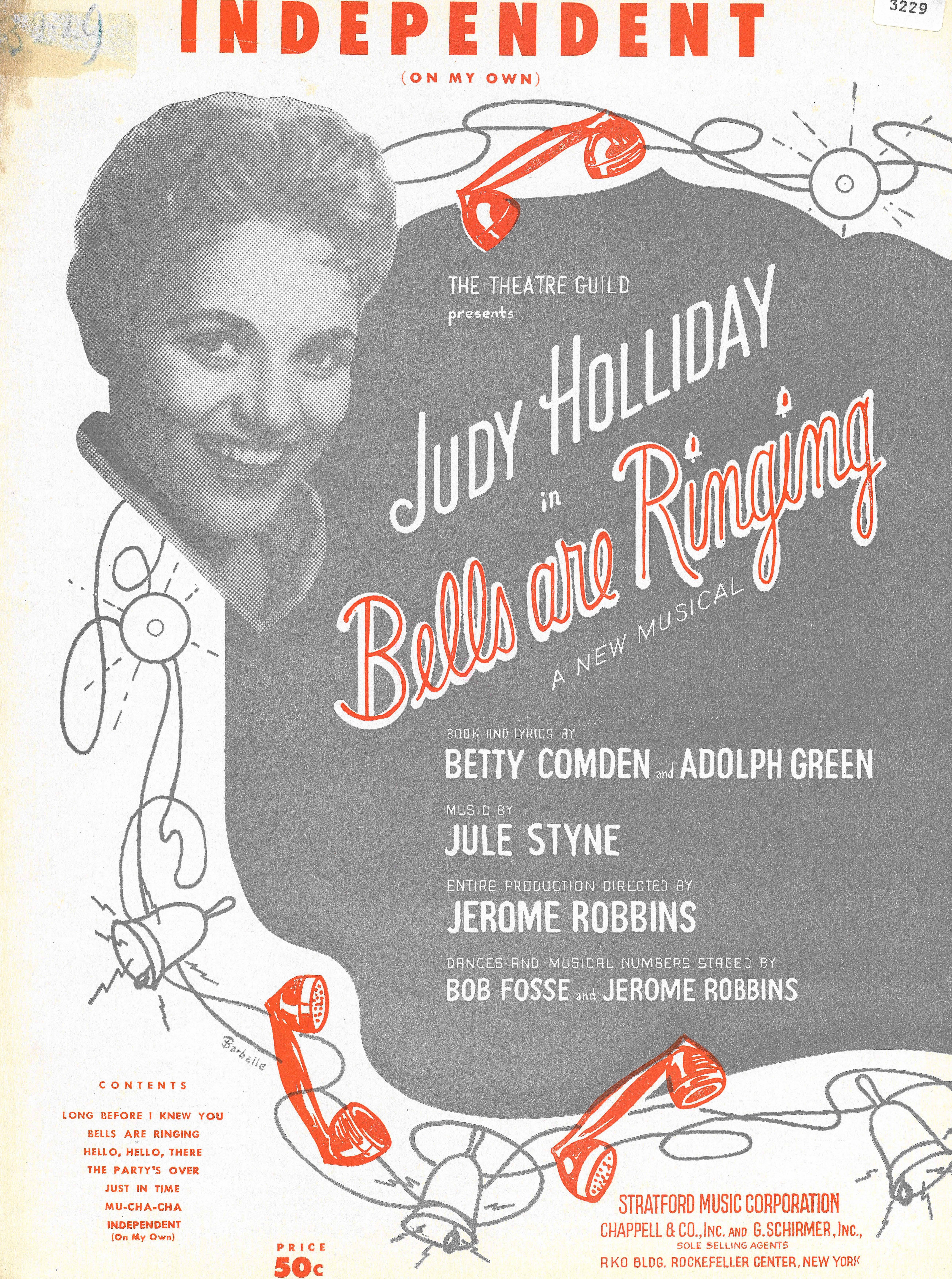 cover: Independent (On My Own) (from 'Bells Are Ringing'), Judy Holliday