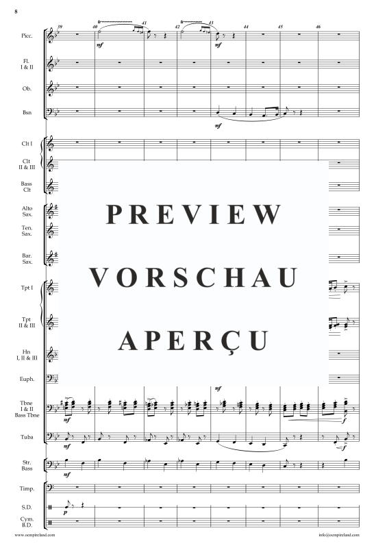 Produktgalerie: Seite 11 von 11 Finnegans Wake, , Concert Band