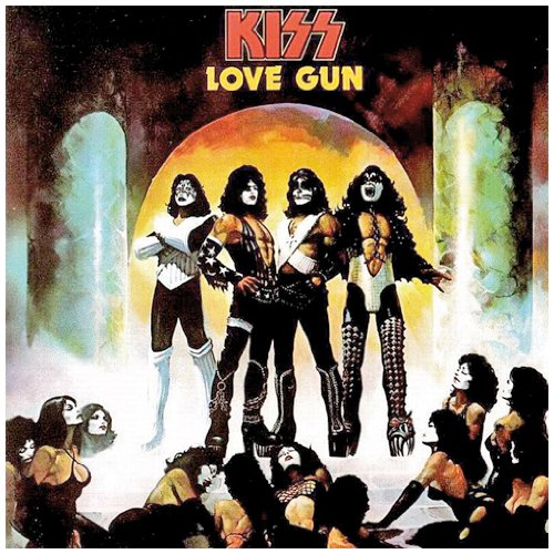 cover: Love Gun, Kiss, E-Bass