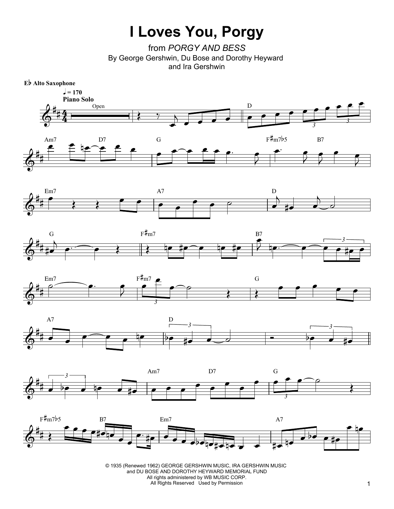 Product gallery: Page 1 of 1 I Loves You, Porgy, Bud Shank