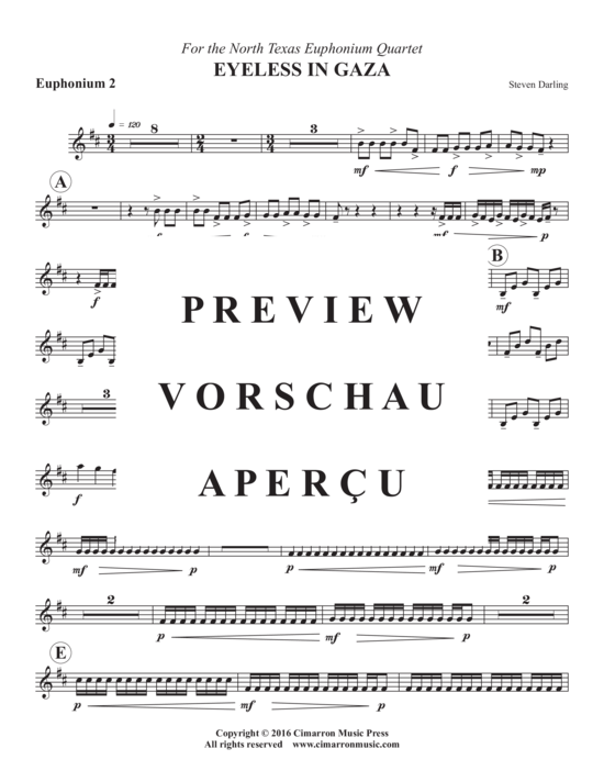 Product gallery: Page 15 of 21 Eyeless in Gaza , , (Euphonium Quartet)