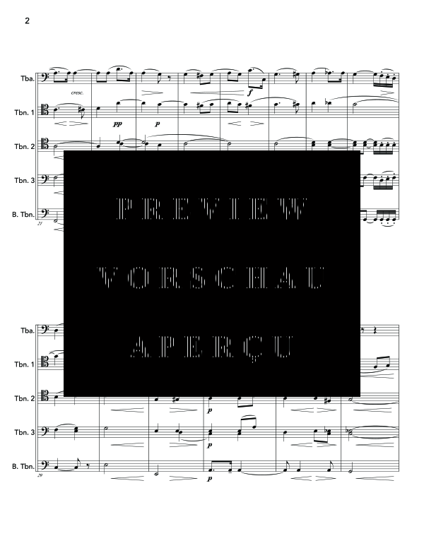 Produktgalerie: Seite 6 von 11 Ave Maria, , (Tuba Solo + Posaunen Ensemble)