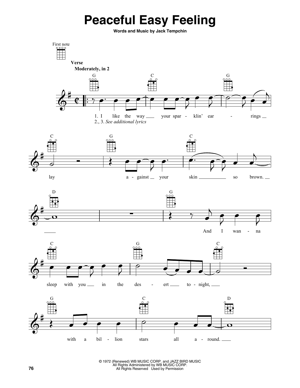 Product gallery: Page 1 of 1 Peaceful Easy Feeling, Eagles
