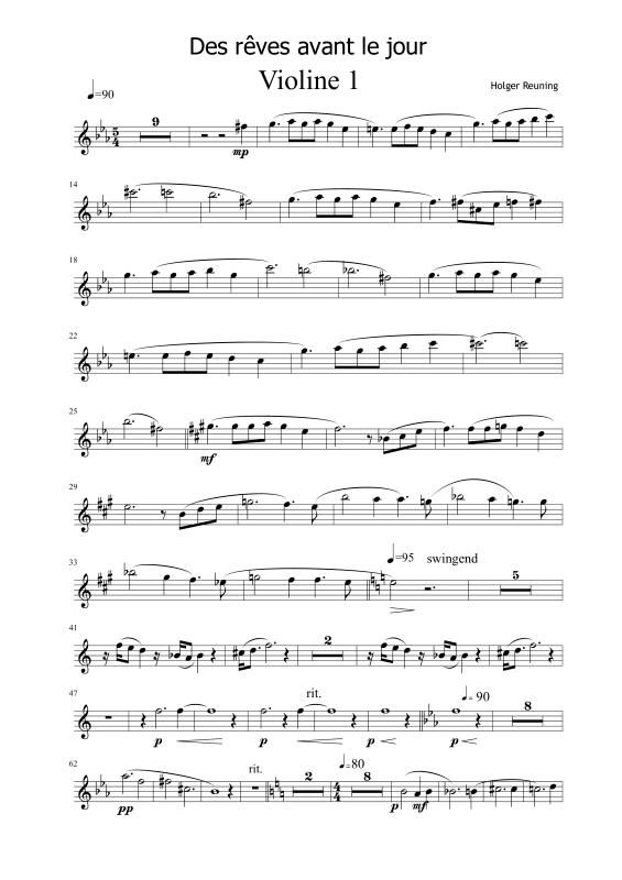 Des rêves avant le jour