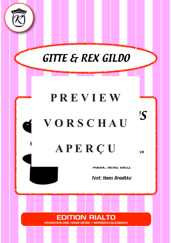Produktgalerie: Seite 2 von 11 Hokuspokus , Gitte & Gildo, Rex, (Melodie-Stimmen in C/B/Es)