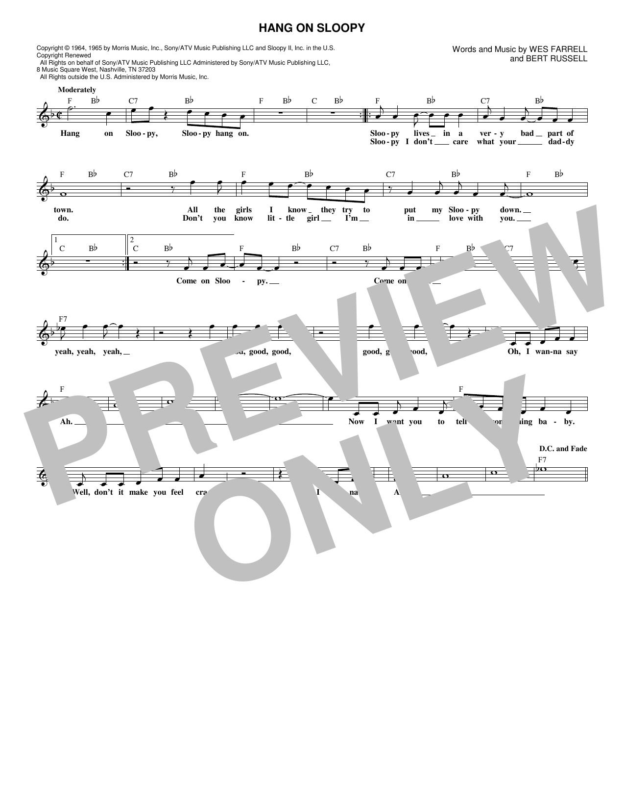 Produktgalerie: Seite 1 von 1 Hang On Sloopy, The McCoys