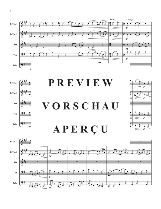gallery: Pavane , , (Blechbläserquintett)