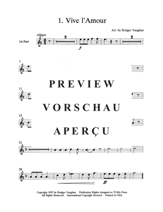 Product gallery: Page 21 of 21 American Favorites- Quartets , , (Tuba Quartett EETT)