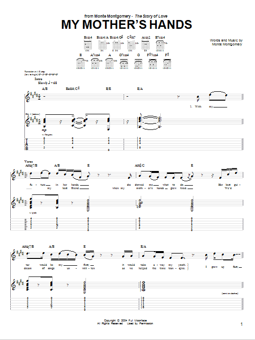 Produktbild zu: My Mother's Hands