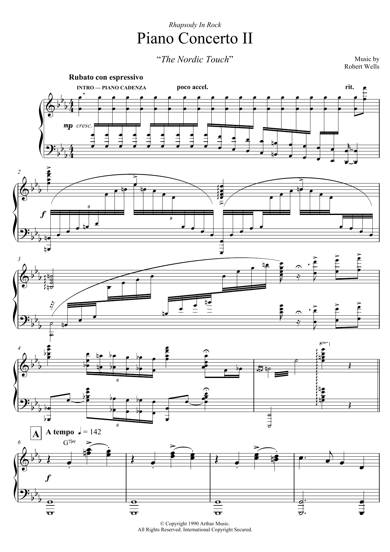 Product gallery: Page 1 of 1 Piano Concerto: II. The Nordic Touch, Robert Wells