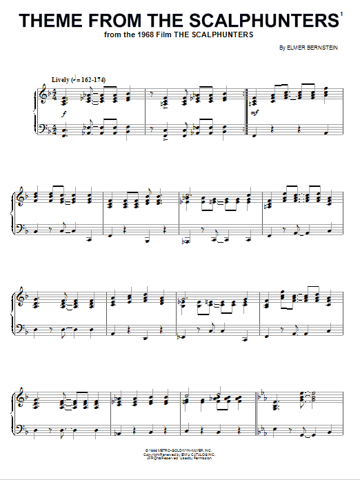 Produktbild zu: Theme from The Scalphunters