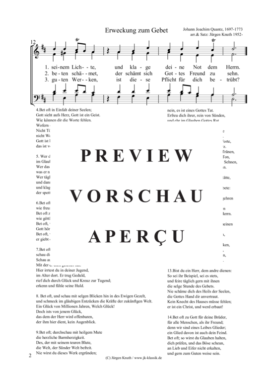 gallery: Erweckung zum Gebet ( Dein Heil, o Christ) , ,  (Gemischter Chor)