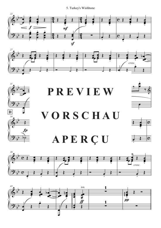 Produktgalerie: Seite 17 von 21 Turkey´s Wishbone , , (Combo Band + Alt Saxophon, Trompete in B)