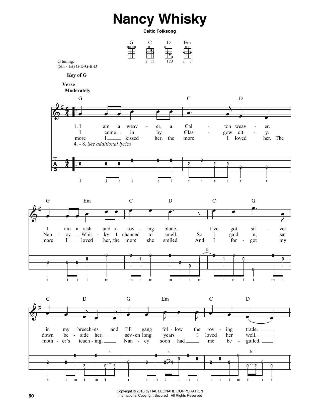 Produktgalerie: Seite 1 von 1 Nancy Whisky, Celtic Folksong, Banjo