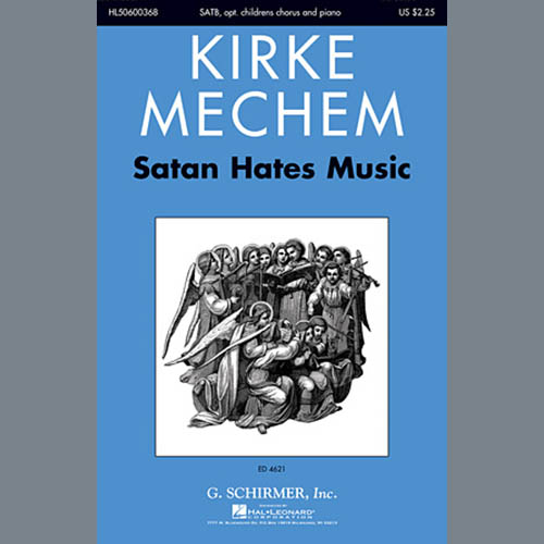 cover: Satan Hates Music, Kirke Mechem, Chor