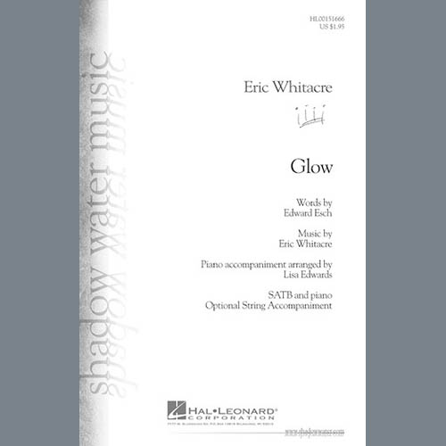 cover: Glow, Eric Whitacre