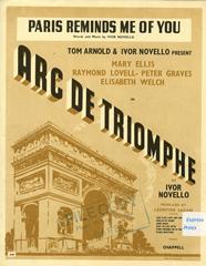 cover: Paris Reminds Me Of You from 'Arc De Triomphe'), Ivor Novello