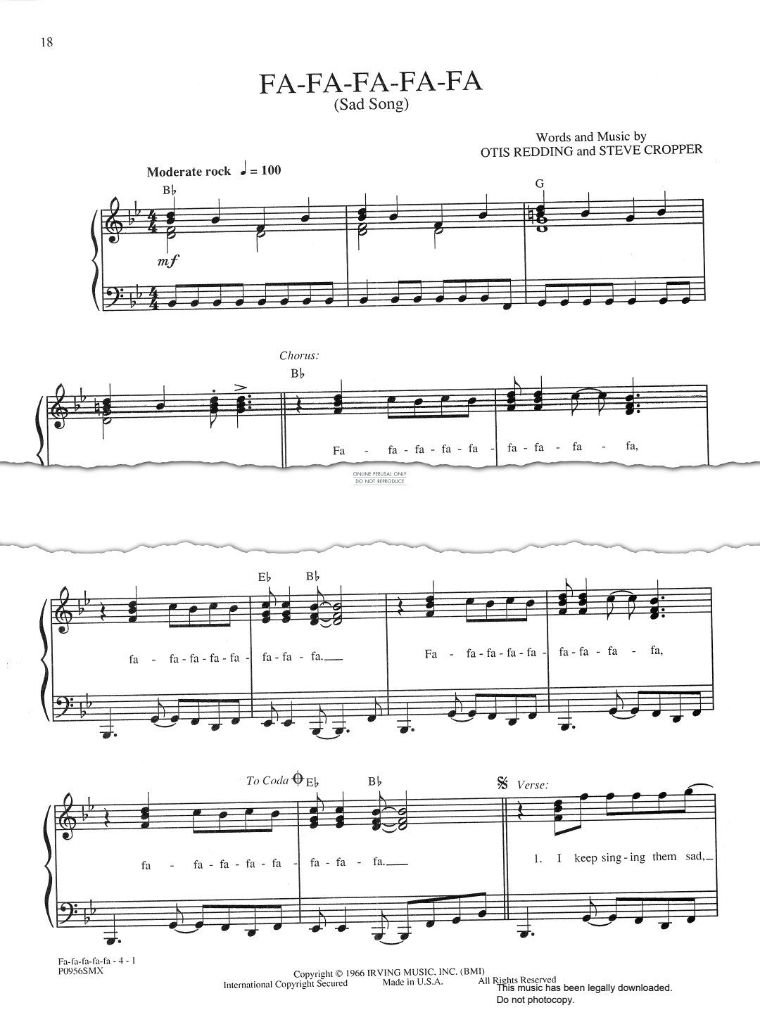 gallery: Fa Fa Fa Fa Fa (Sad Song), Otis Redding