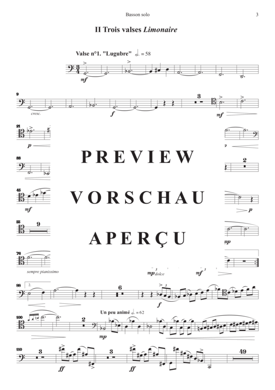 Product gallery: Page 22 of 26 Concerto for Bassoon and Orchestra , , (bassoon + piano)
