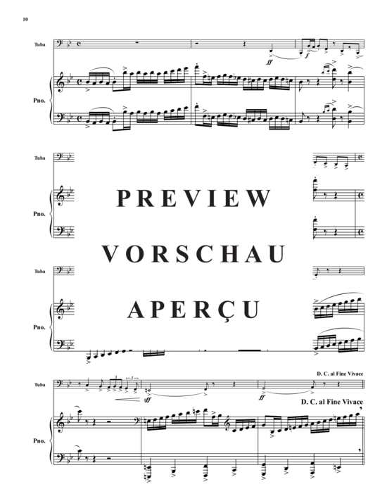 Product gallery: Page 11 of 14 Concerto Grosso , , (tuba + piano)