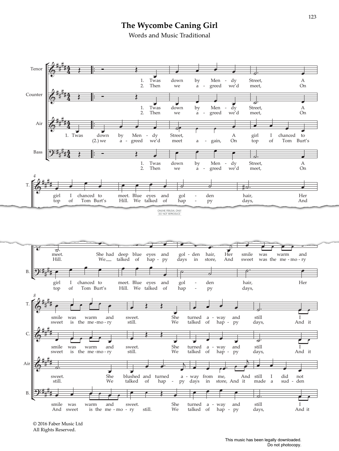 gallery: The Wycombe Caning Girl, Traditional, Gesang