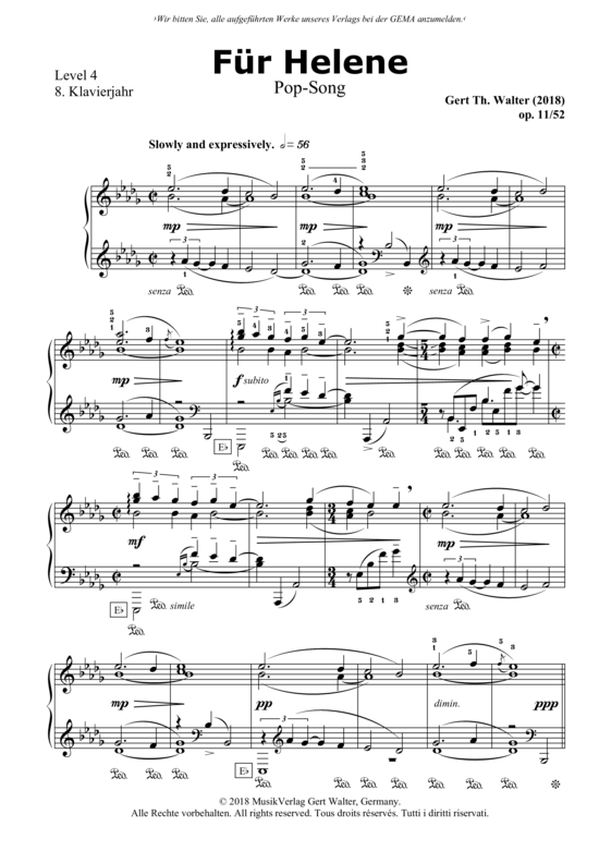 Produktbild zu: Für Helene Gert Walter