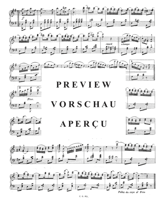 Product gallery: Page 3 of 3 Gnomen Polka , , Piano Solo