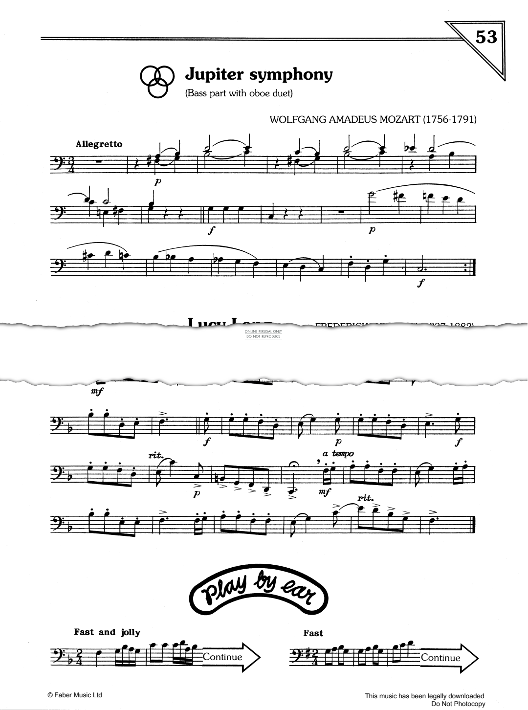 Produktgalerie: Seite 1 von 1 Jupiter Symphony/Lucy Long, Wolfgang Amadeus Mozart, Fagott