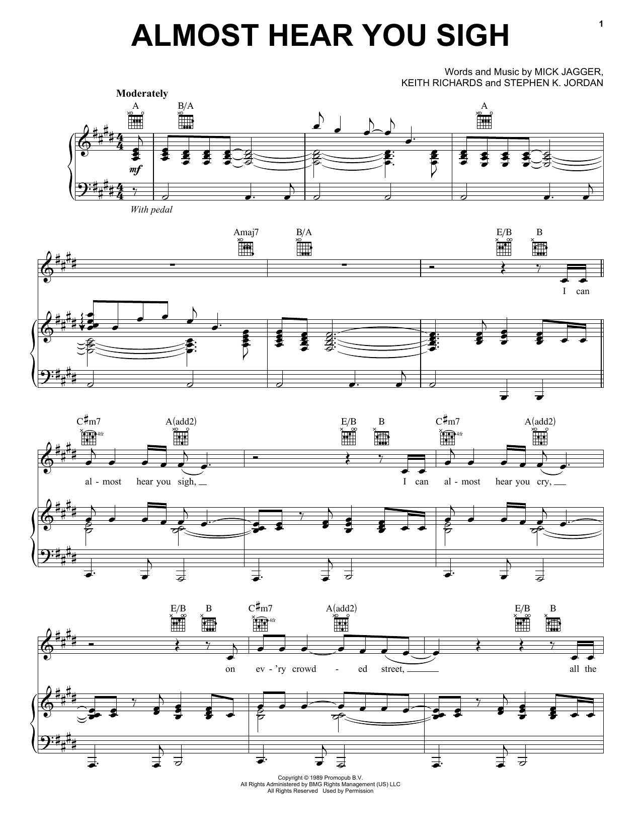 Produktbild zu: Almost Hear You Sigh