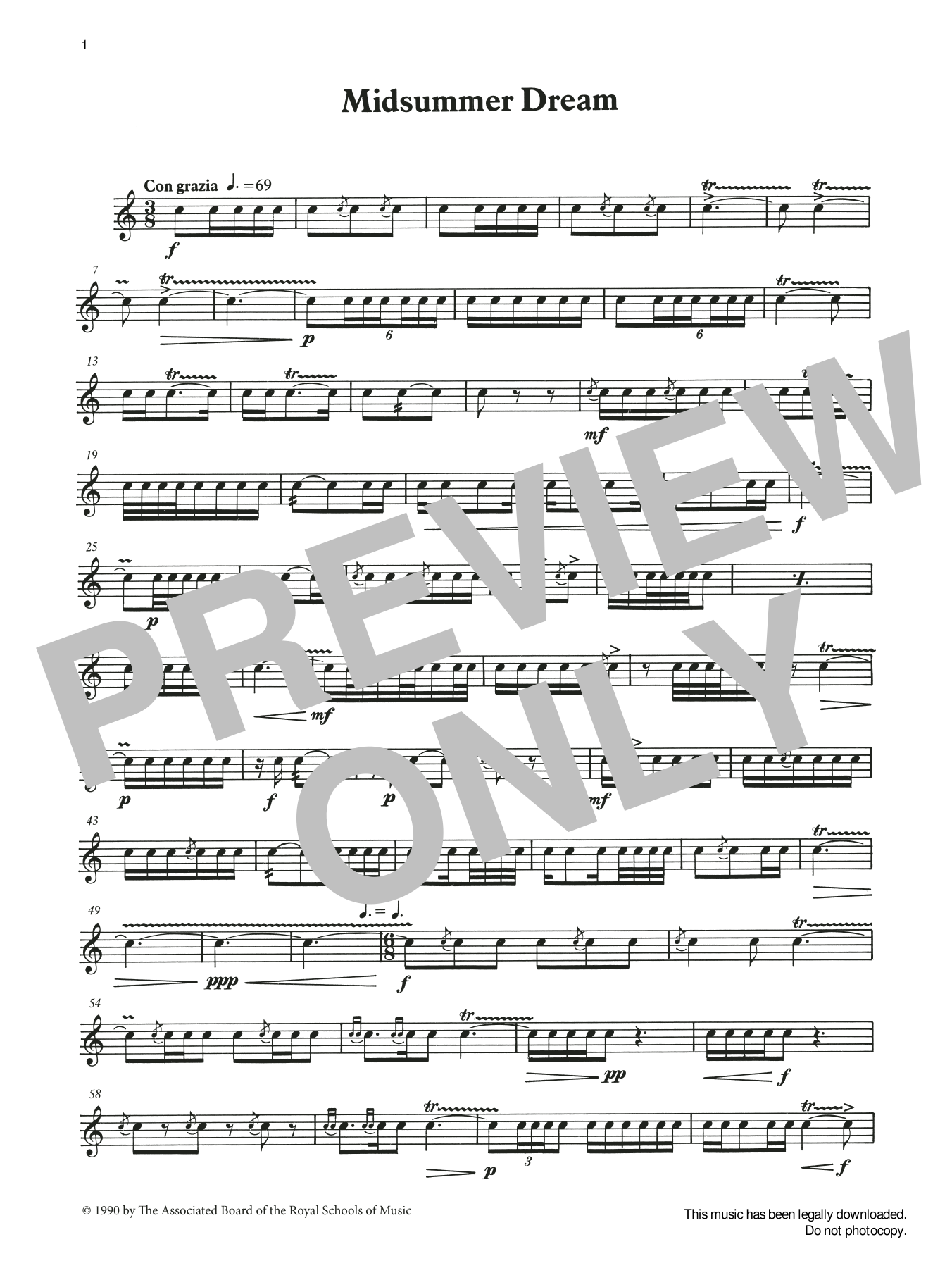 Produktgalerie: Seite 1 von 1 Midsummer Dream from Graded Music for Snare Drum, Book III, Ian Wright and Kevin Hathaway, Percussion