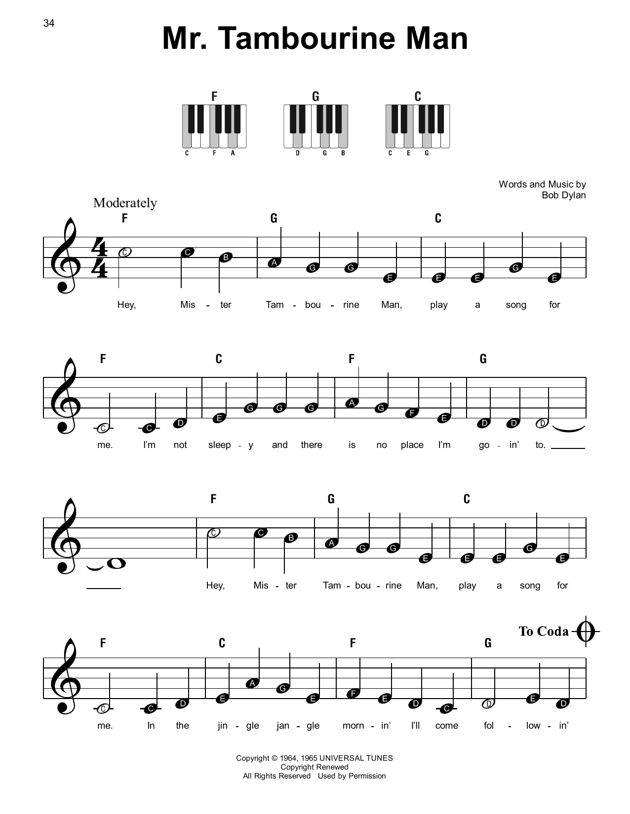 Produktbild zu: Mr. Tambourine Man