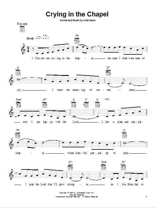 Product gallery: Page 1 of 1 Crying In The Chapel, Elvis Presley