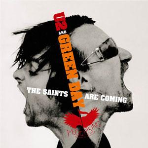 cover: The Saints Are Coming, U2 & Green Day