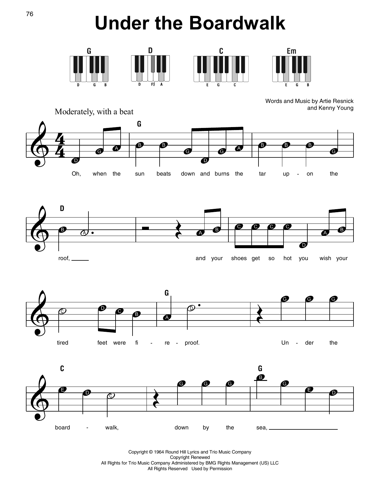 Produktbild zu: Under The Boardwalk