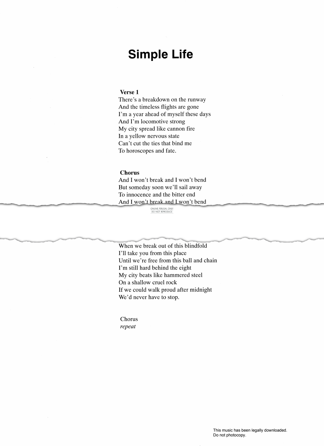 gallery: Simple Life, Elton John, Gesang, Gitarre, Klavier