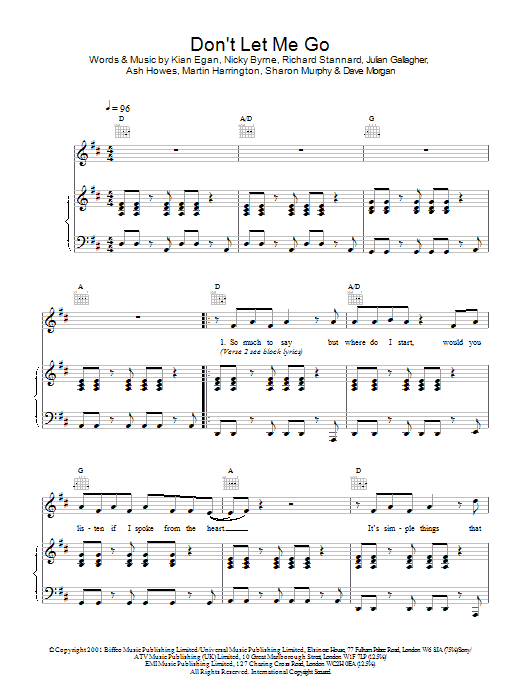 Produktbild zu: Don't Let Me Go