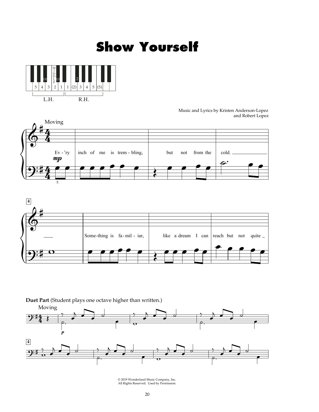 Produktbild zu: Show Yourself (from Disney's Frozen 2)