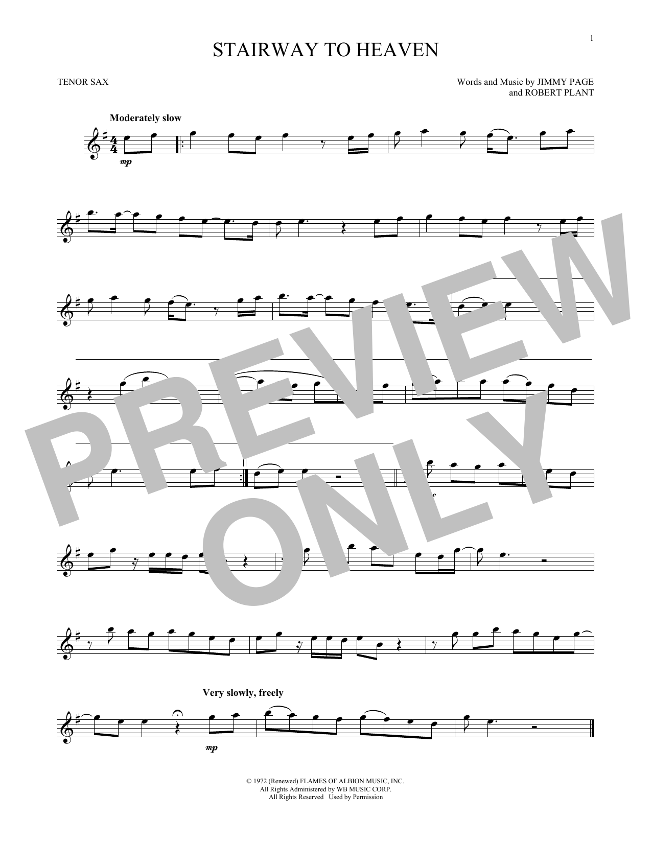 Product gallery: Page 1 of 1 Stairway To Heaven, Led Zeppelin