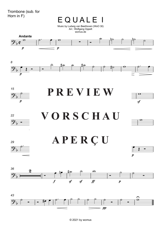 Produktgalerie: Seite 16 von 17 Drei Equale , , (Blechbläser Quartett)