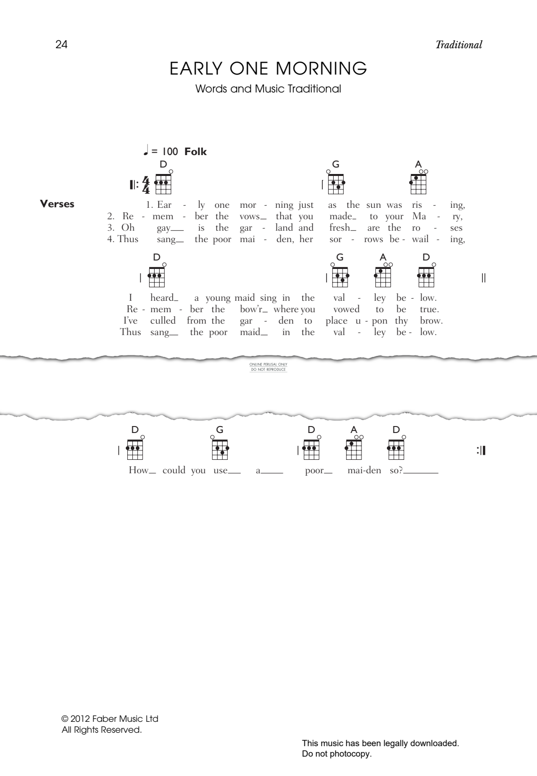 Product gallery: Page 1 of 1 Early One Morning, Traditional