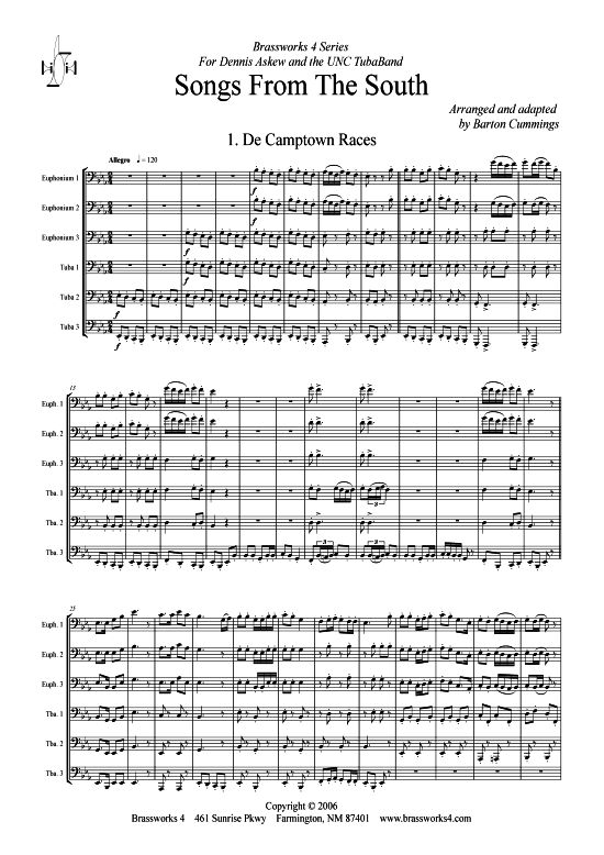 Product picture to: Songs From the South Verschiedene Verfasser