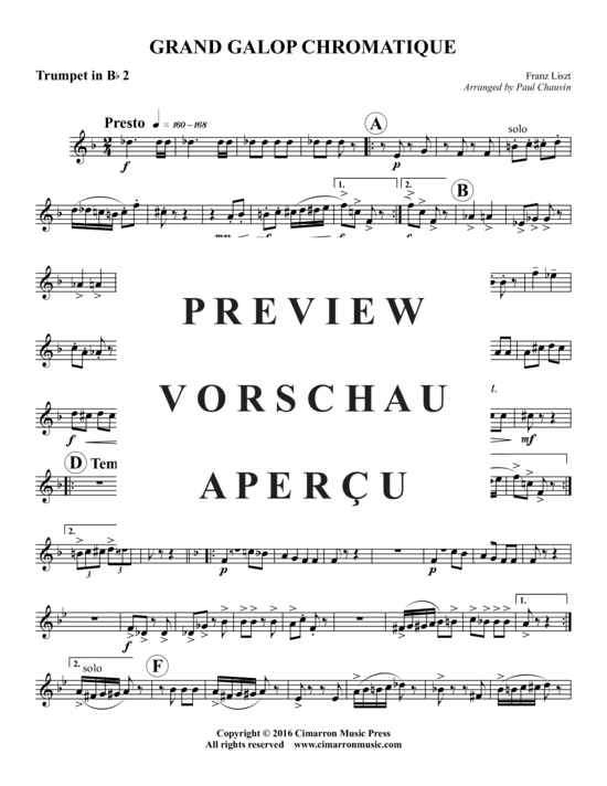 gallery: Grand Galop Chromatique , , (Blechbläserquintett)