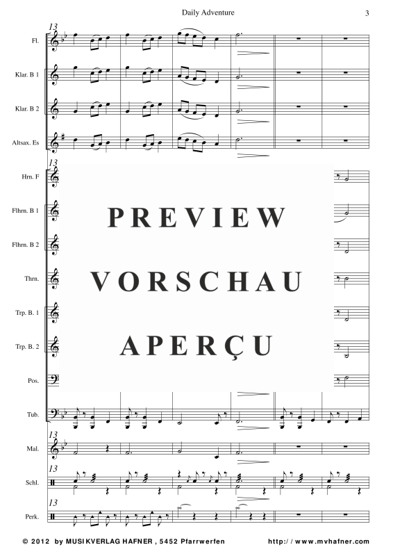 Product gallery: Page 8 of 11 Daily Adventure, , (Youth wind orchestra)