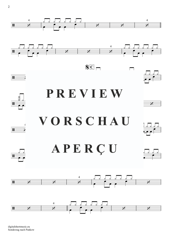 gallery: Sonderzug Nach Pankow, Lindenber, Udo, Drums