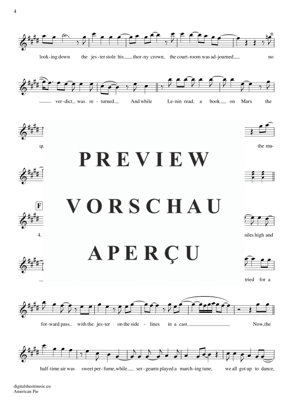 Product gallery: Page 5 of 8 American Pie , Mc Lean, Don, Alto Saxophone